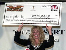 Cynthia Jay Brennan con casi 35 millones jackpot