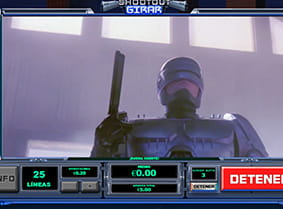 la función Shootout de Robocop