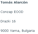 Datos de contacto con el autor de Casinos.com.es