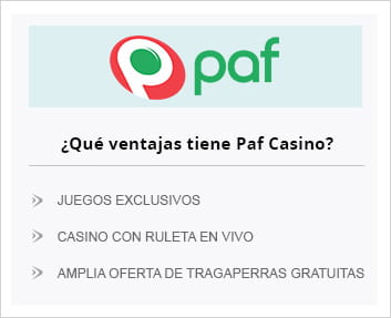 Ventajas principales de Paf