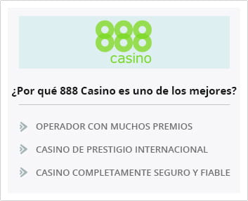 Ventajas de 888casino