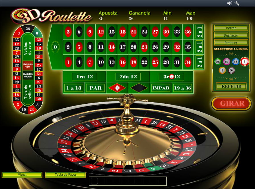 Ruleta virtual emocionante