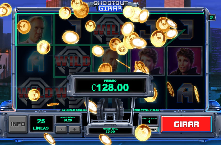 gran premio en el slot Robocop