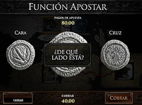 función de apuestas de riesgo en Game of Thrones