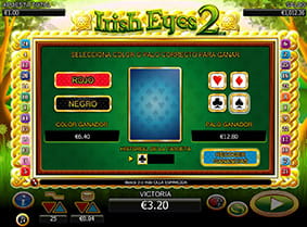 función de riesgo en el slot Irish Eyes 2