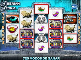 símbolos Wilds en el slot Siberian Storm